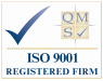 QMS ISO 9001 Registered Company Firm